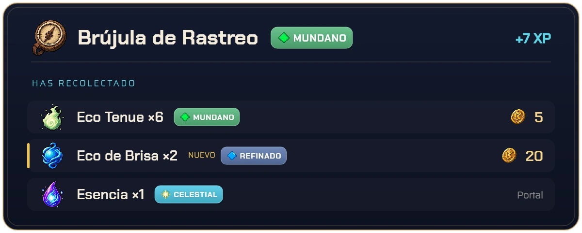 Carta real de Salida · botín en Discord