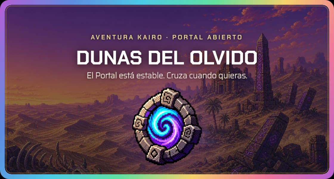 The portal-open card: the crossing into the Dunes of Oblivion, the second toll that charges Breeze Echoes again.